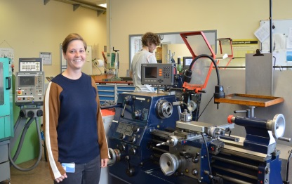 Milena Meschenmoser completed the best apprenticeship of her year. After finishing her training as a precision mechanic, she now has new plans.