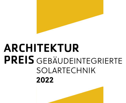 Architekturpreis Gebäudeintegrierte Solartechnik 2022