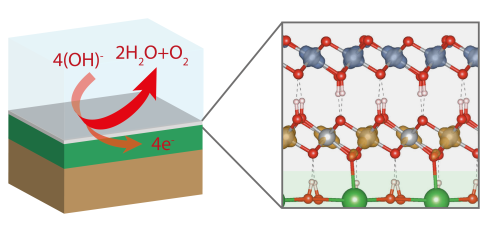 Green hydrogen: Perovskite oxide catalysts analysed in an X-ray beam