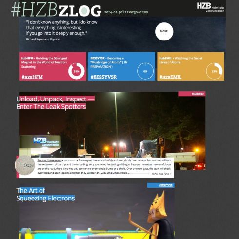 #HZBzlog - Das neue Serienhighlight ist online - Verpassen Sie keine Folge