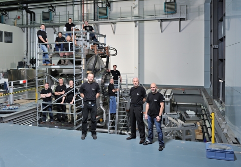 Commissioning party of the High Field Magnet at Helmholtz-Zentrum Berlin