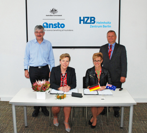 HZB und ANSTO erweitern ihr Memorandum zur wissenschaftlichen Zusammenarbeit