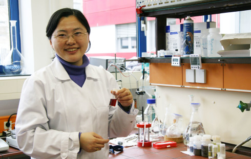 <p>Prof. Dr. Yan Lu receives a professorship at the University of Potsdam</p>