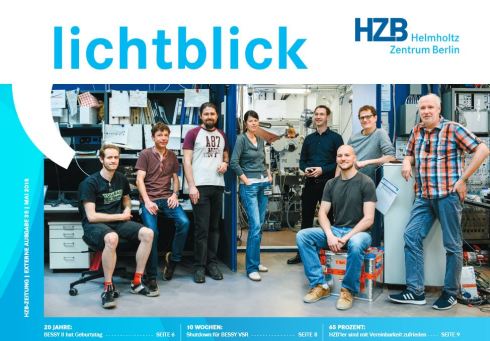 Neue HZB-Zeitung „lichtblick“ erschienen