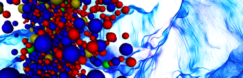 Symbolic image of dynamic transformations of the catalytic surfaces under the reaction conditions