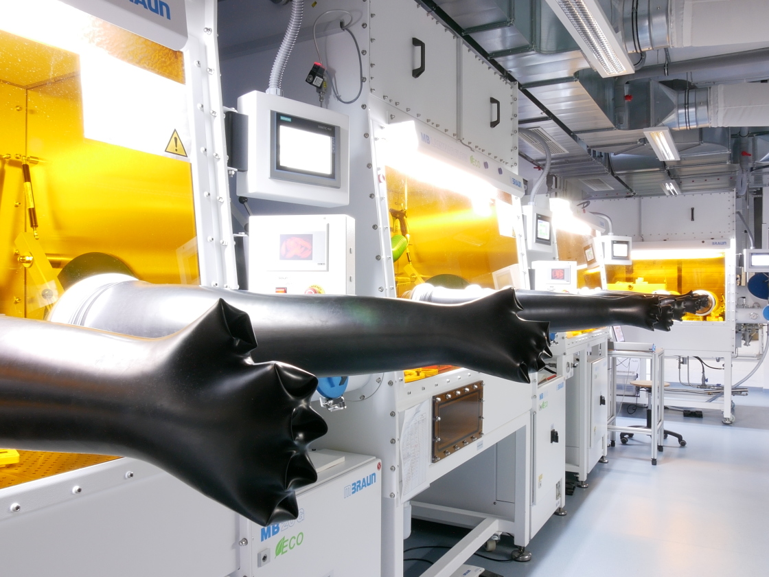 Impression of the HySPRINT-Lab. Picture: E. Köhnen / HZB