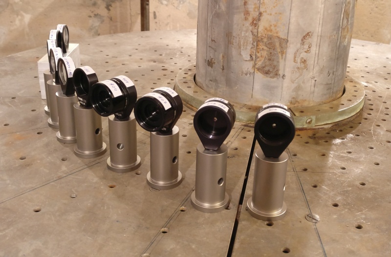 Cobalt source samples - enlarged view