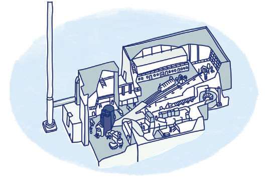 Illustration: Forschungsreaktor BER II